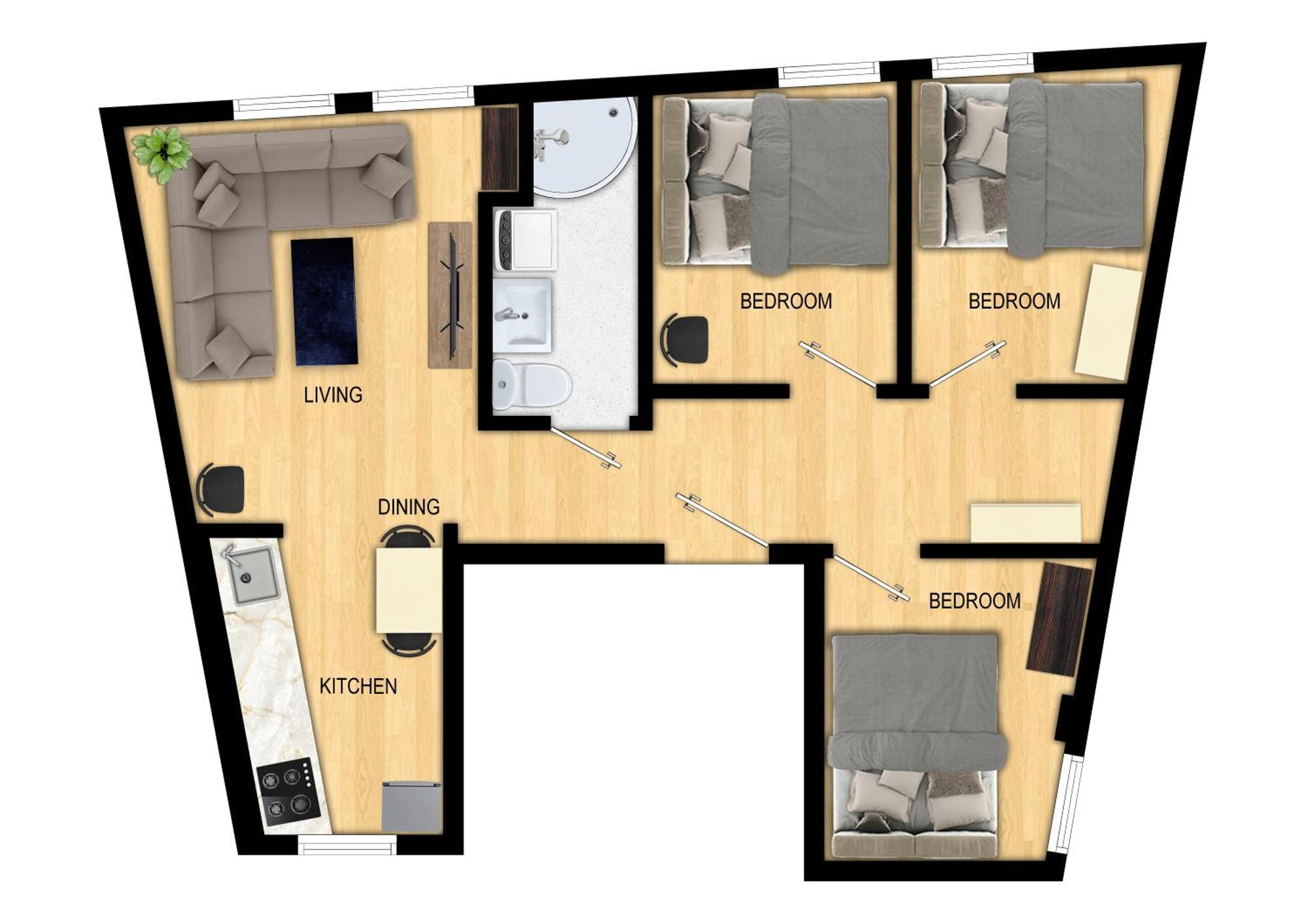 Family Friendly 3Br - Quiet Area - Behind Bryggen Apartment Bergen Exterior photo